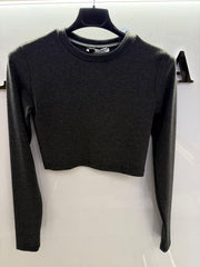 Dark grey top