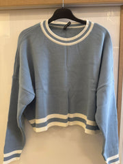 Baby blue sweater