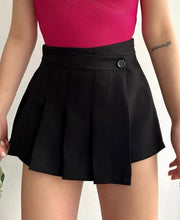 Black fabric skirt