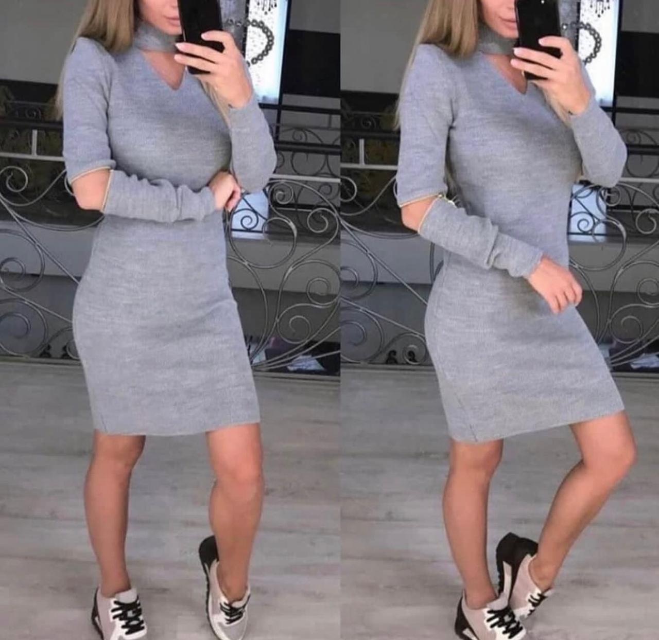 Grey dress