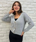 Grey cardigan