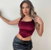 Velvet tops