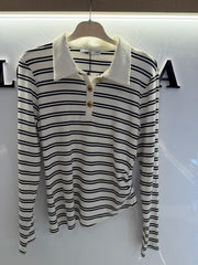 Stripped polo