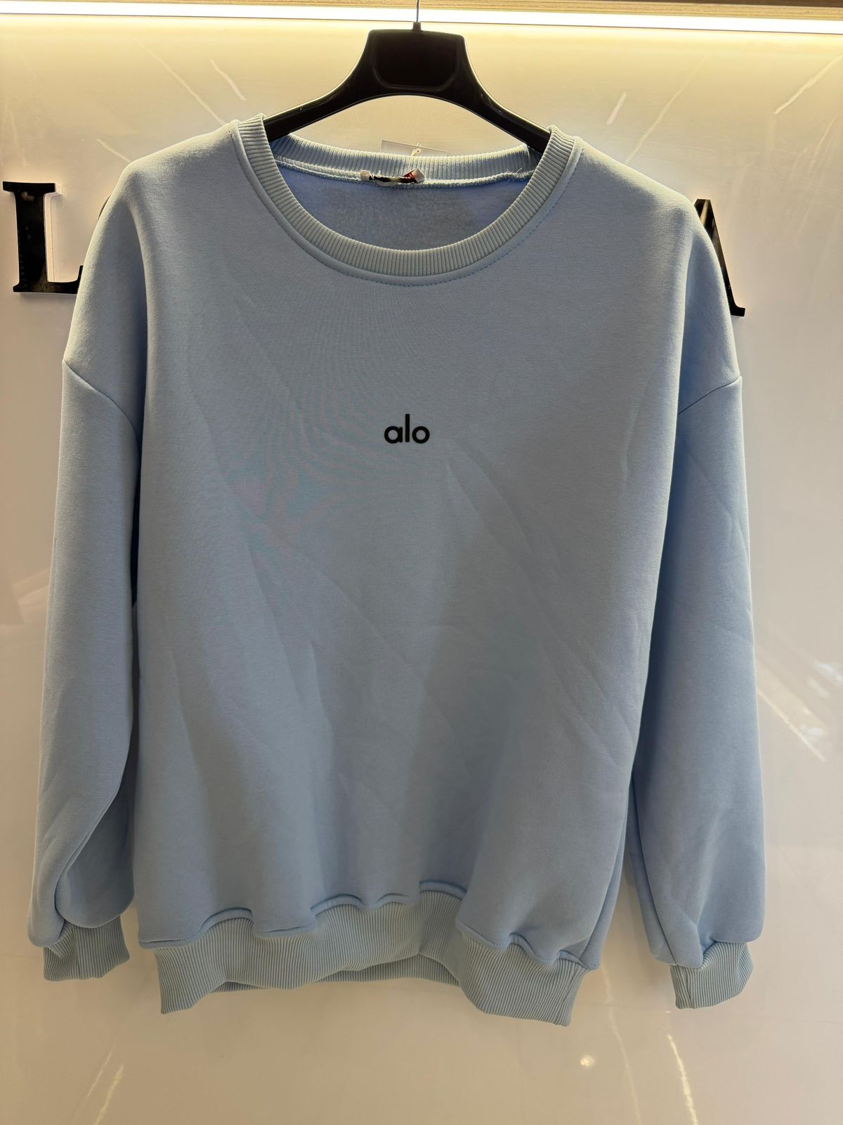 Alo babyblue fleece switcher