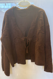 Brown carigan