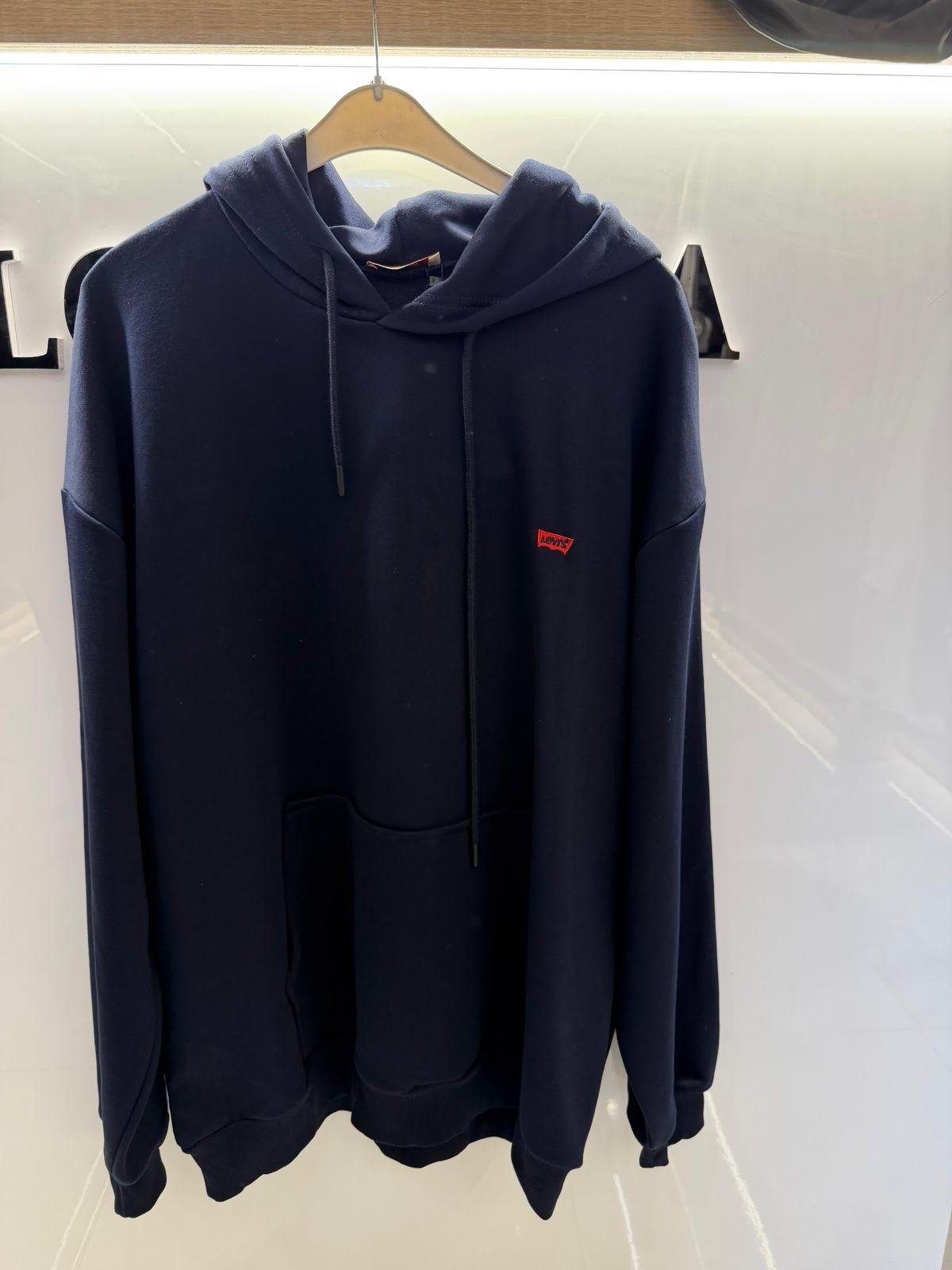 Navy hoodie