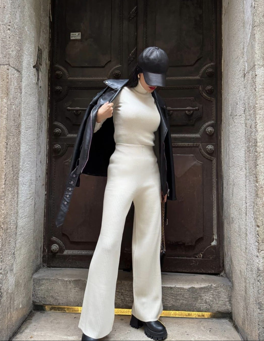 Wool pants
