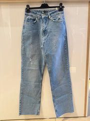 Light blue palazo jeans