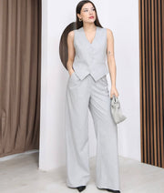 Grey vest set