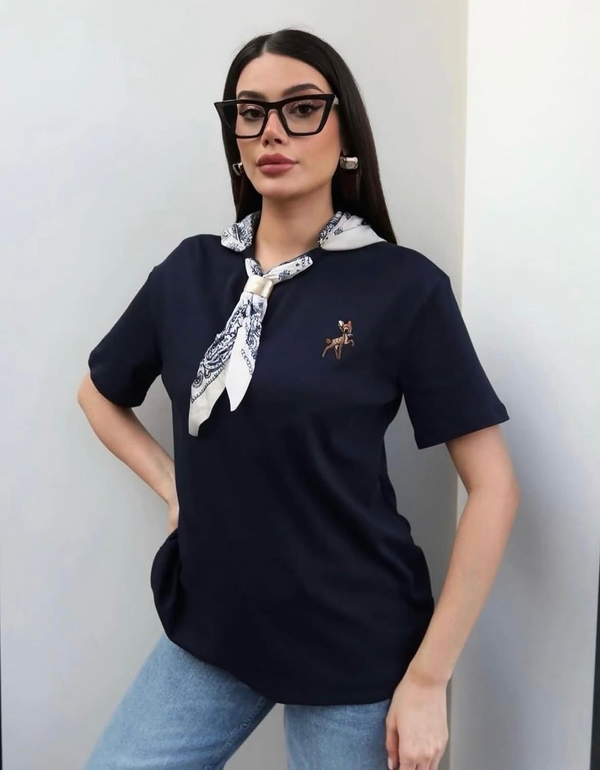 Navy Top