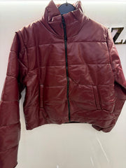 Bordo leather jacket