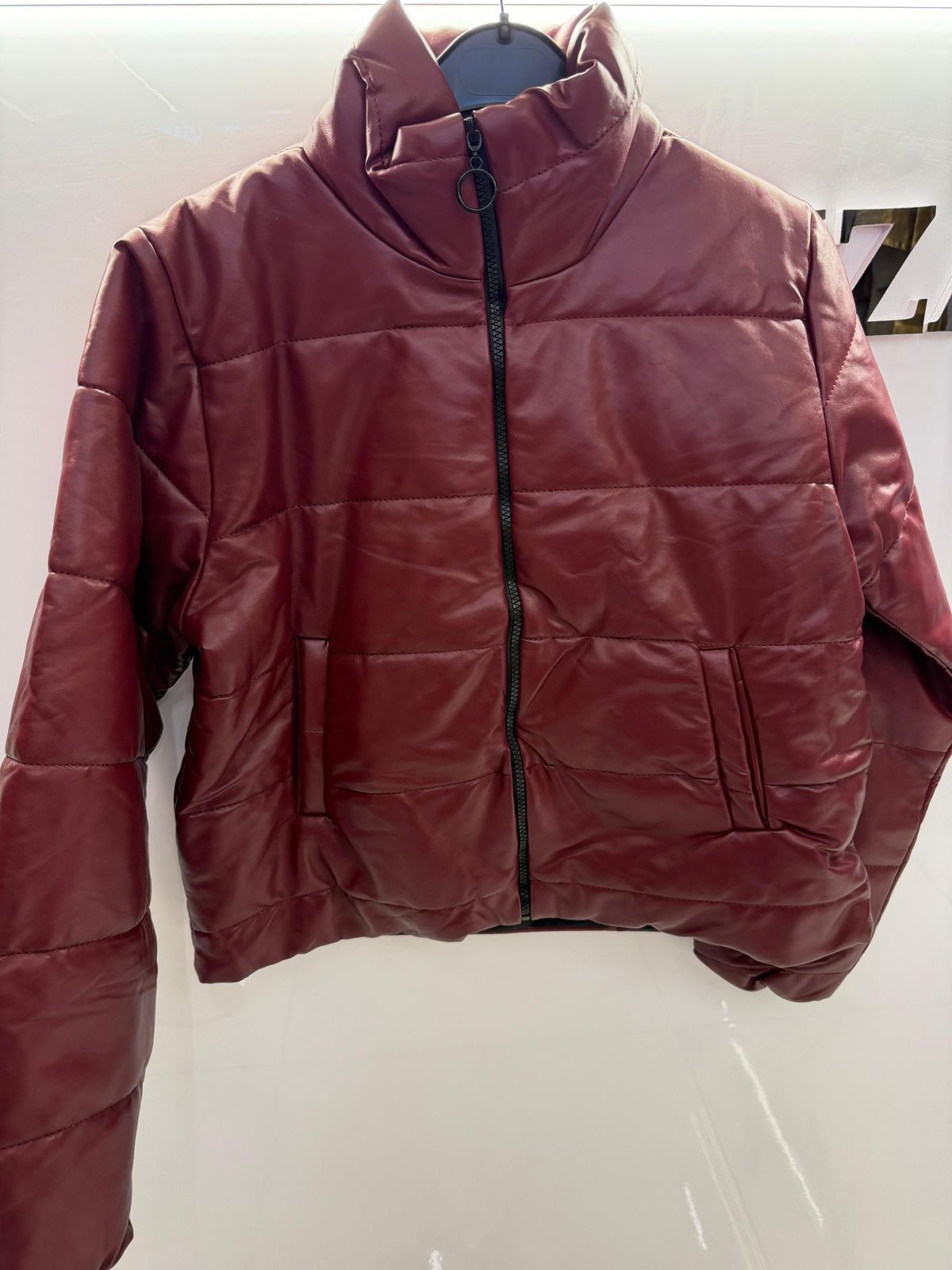Bordo leather jacket