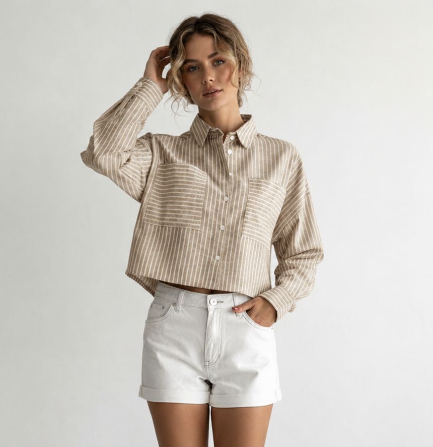 Crop Chemise